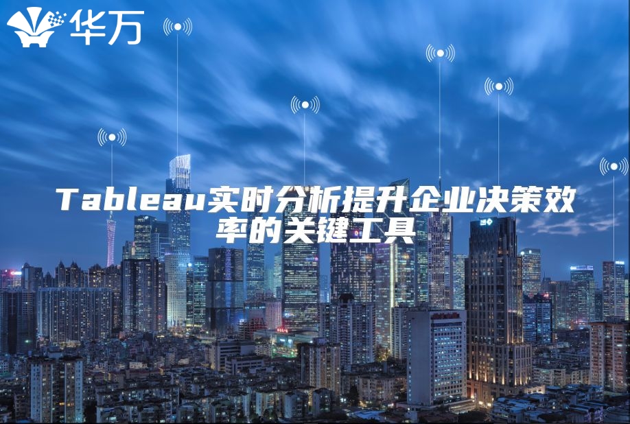 Tableau实时分析提升企业决策效率的关键工具