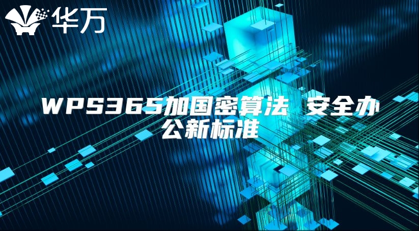 WPS365加国密算法 安全办公新标准