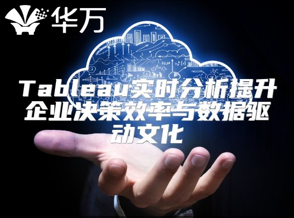 Tableau实时分析提升企业决策效率与数据驱动文化