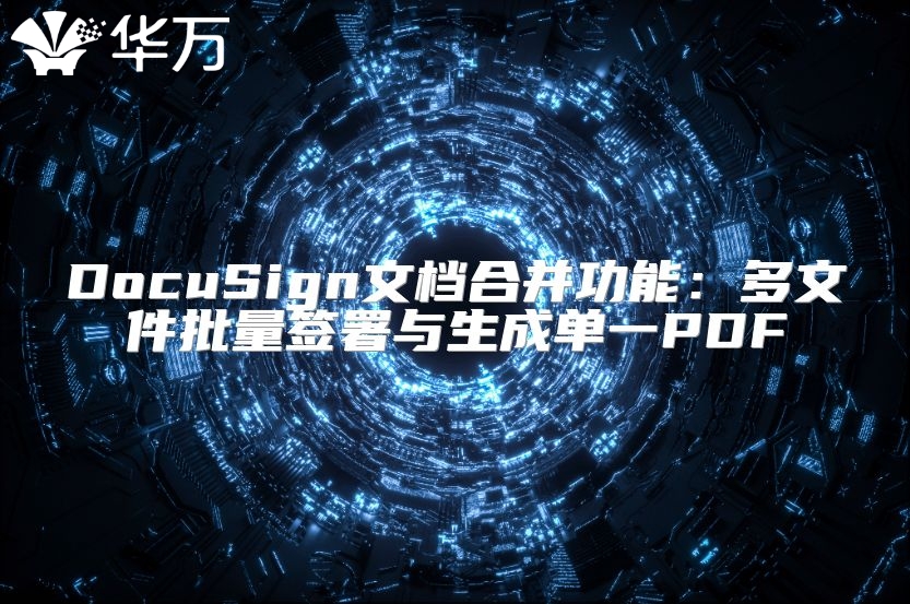 DocuSign文档合并功能：多文件批量签署与生成单一PDF