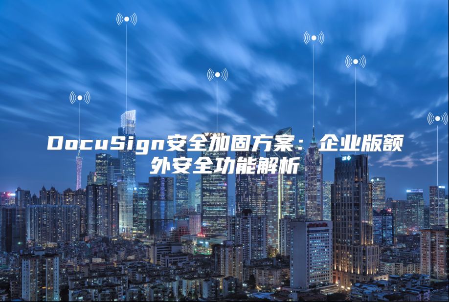 DocuSign安全加固方案：企业版额外安全功能解析