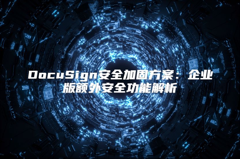 DocuSign安全加固方案：企业版额外安全功能解析