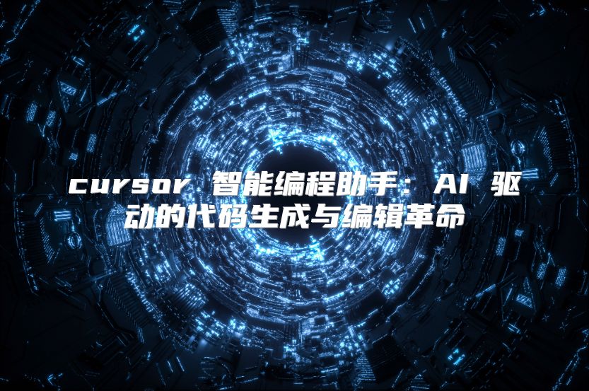 cursor 智能编程助手：AI 驱动的代码生成与编辑革命