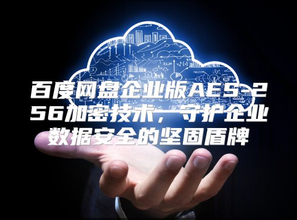 百度网盘企业版AES-256加密技术，守护企业数据安全的坚固盾牌