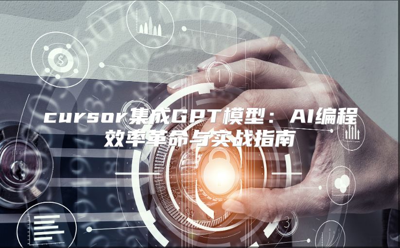 cursor集成GPT模型：AI编程效率革命与实战指南