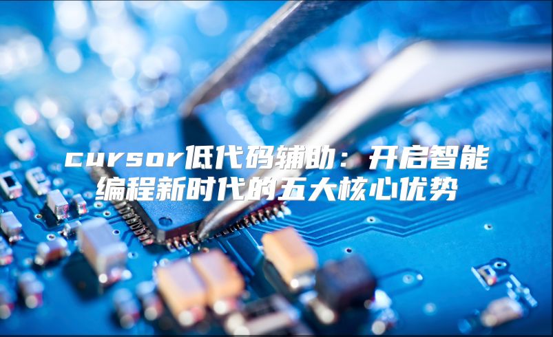 cursor低代码辅助：开启智能编程新时代的五大核心优势