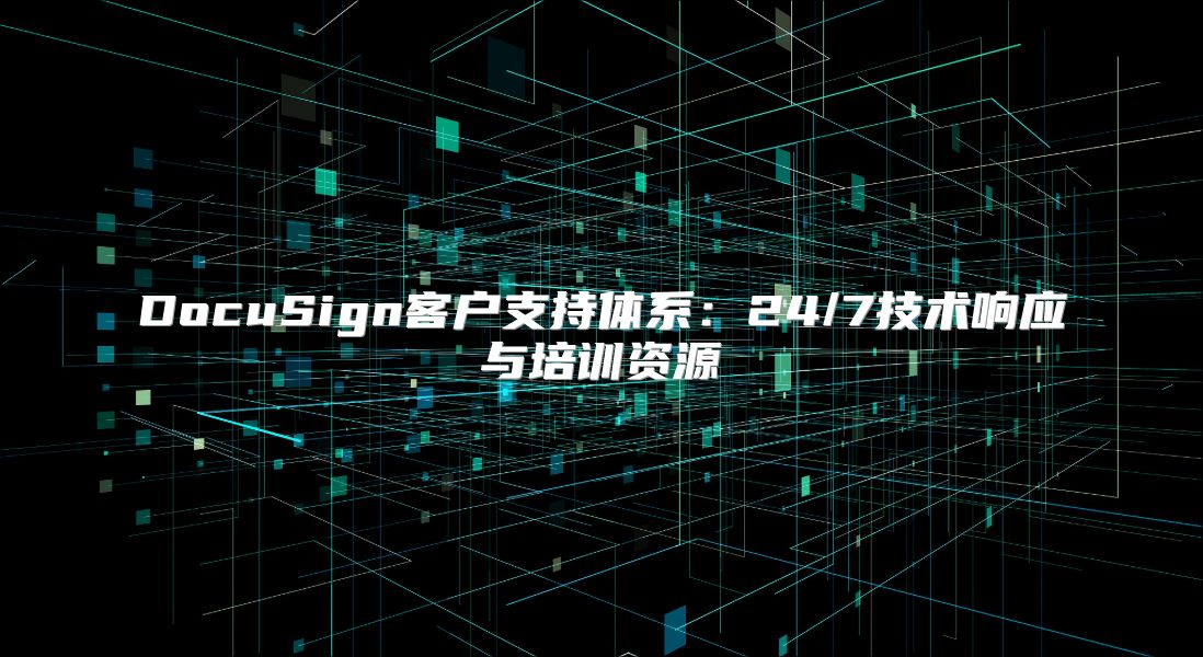 DocuSign客户支持体系：24/7技术响应与培训资源