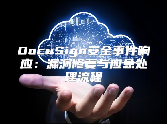 DocuSign安全事件响应：漏洞修复与应急处理流程