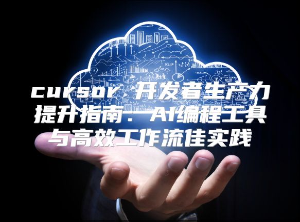 cursor 开发者生产力提升指南：AI编程工具与高效工作流佳实践