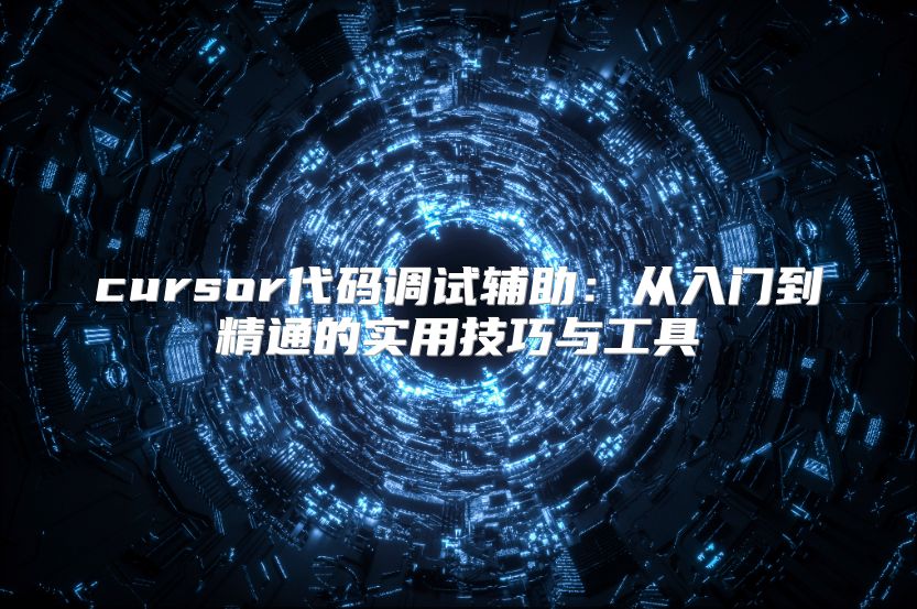 cursor代码调试辅助：从入门到精通的实用技巧与工具