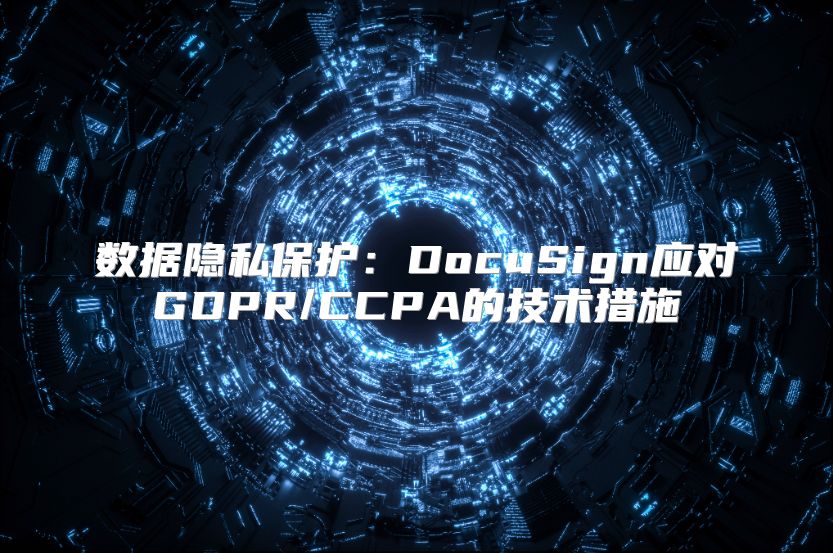数据隐私保护：DocuSign应对GDPR/CCPA的技术措施