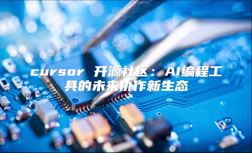 cursor 开源社区：AI编程工具的未来协作新生态
