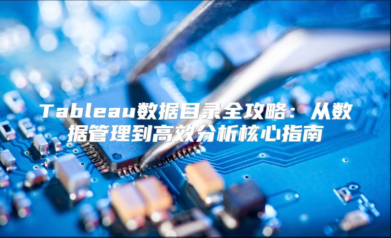 Tableau数据目录全攻略：从数据管理到高效分析核心指南